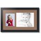 ArtToFrames Collage Photo Picture Frame with 1 - 5x7, 8x10 inch Openings, Framed in Black with Over 62 Mat Color Options and Regular Glass (CSM-3926-166)